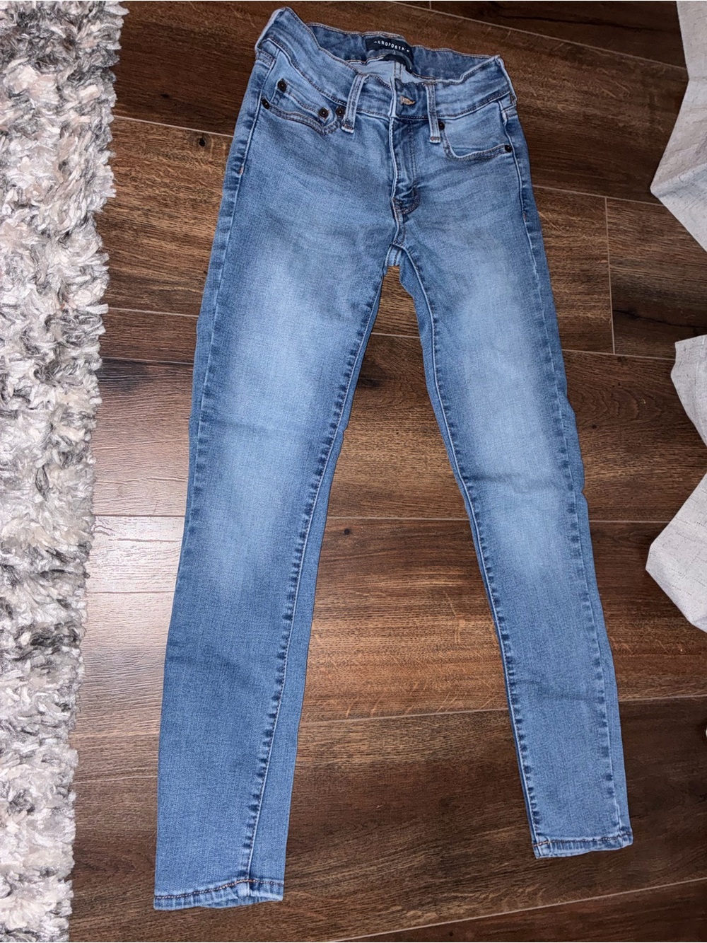 Aeropostale Women's Light Blue Skinny Jeans